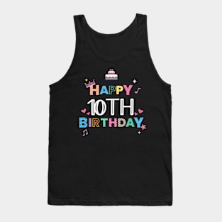 Happy Birthday 10. Geburtstag Tank Top